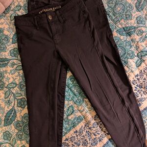 American Eagle Black Skinny Jeans